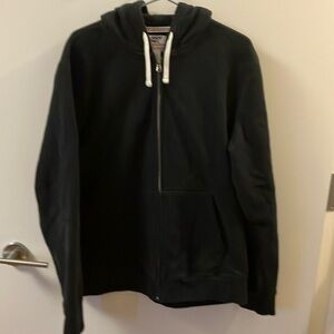 Lands’ End Men’s Black Hoodie